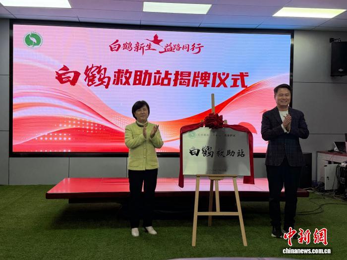 打造“生命驿站” 鄱阳湖白鹤救助站在江西永修揭牌
